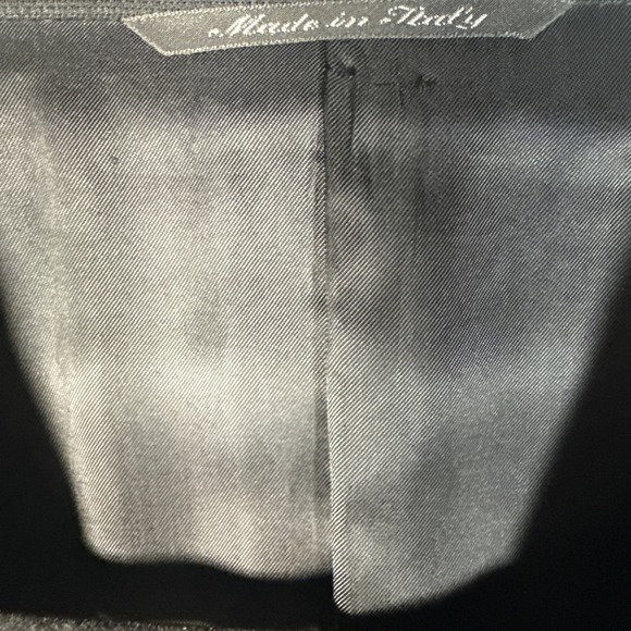 Canali Blazer Mens Black Wool Sport Coat Jacket  Italy Luxury 56R Italy 46R US - Picture 3 of 12